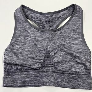 Sweaty Betty Charcoal Sports Bra, Size Medium